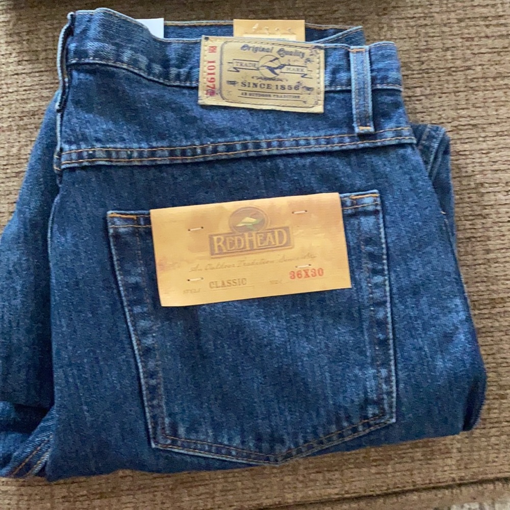 Redhead jeans